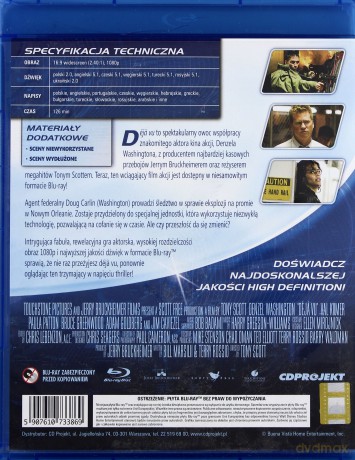 Deja Vu (2006) [Blu-Ray]