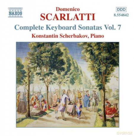 Konstantin Scherbakov: Scarlattikeyboard Sonatas vol. 7 [CD]