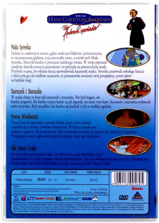 Mała syrenka i inne historie - Pan Andersen Opowiada [DVD]