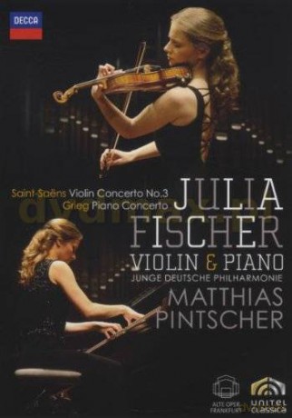 Julia Fischer: Saint-Saens: Violin Cto No.3/Grieg Piano [DVD]