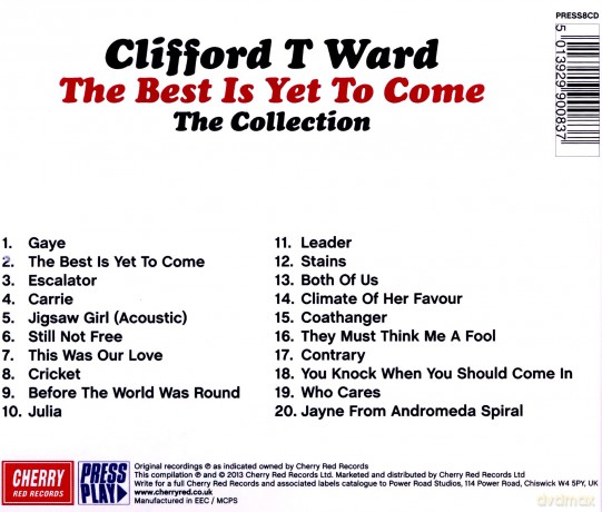 Clifford T Ward: The Best Is Yet To Come [CD]