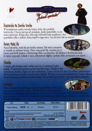 Księżniczka na ziarnku grochu - Pan Andersen Opowiada [DVD]
