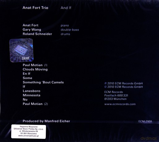 Fort Anat: And If [CD]