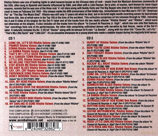 Ritchie Valens: The Complete Releases 1958-60 [2CD]