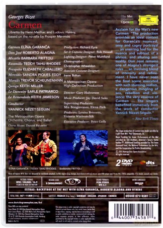 Georges Bizet: Carmen (Elina Garanca, Yannick Nezet-Seguin) [2DVD]