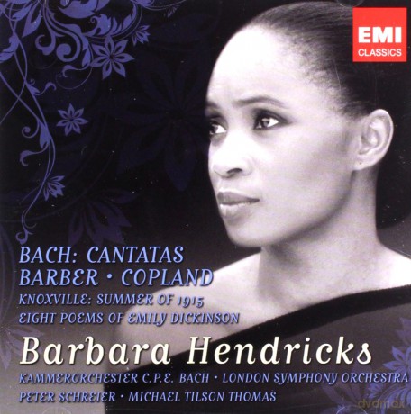 Hendricks: Bach Cantatas And Barber/Copland [2CD]