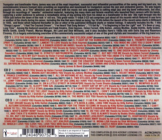 Harry James Orchestra: The Hits Collection 1938-53 [3CD]