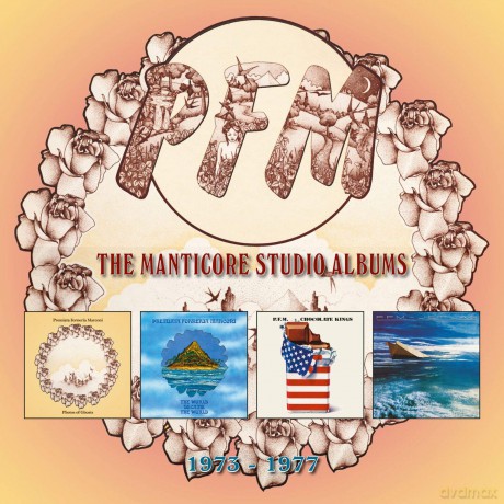 Pfm: The Manticore Studio Albums 1973-1977 [4CD]