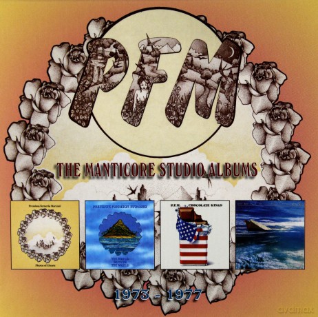 Pfm: The Manticore Studio Albums 1973-1977 [4CD]