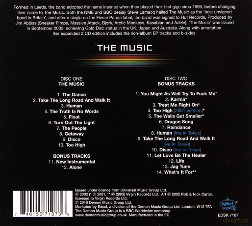 Music: The Music [2CD]