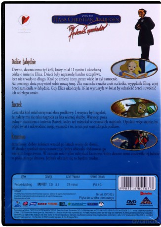 Dzikie łabędzie - Pan Andersen Opowiada [DVD]