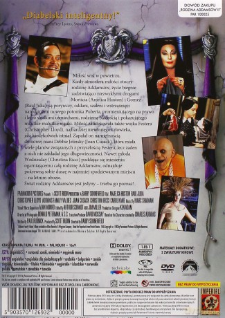 Rodzina Adamsów 2 [DVD]
