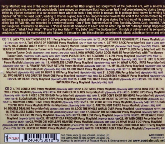 Percy Mayfield: The Singles Collection 1947-62 [2CD]
