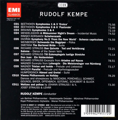 Rudolf Kempe: Rudolf Kempe [11CD]