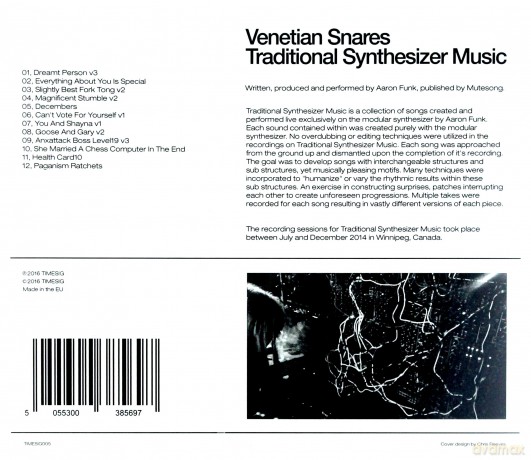 Venetian Snares: Traditional Synthesizer Music [CD]