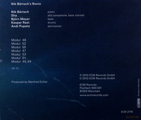 Nik Bartsch's Ronin: Llyria [CD]