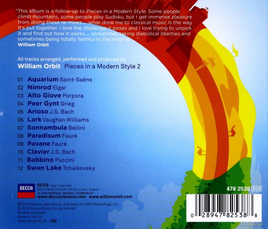 William Orbit: Pieces In A Modern Style 2 [CD]