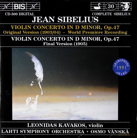 Kavakos: Violin Concertos [CD]