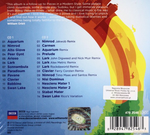William Orbit: Pieces In A Modern Style 2 Deluxe [2CD]