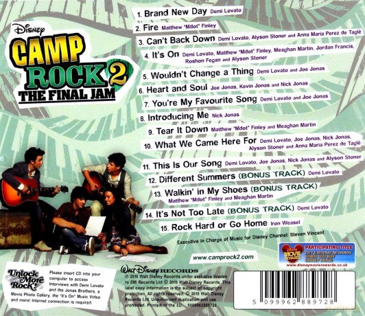 Camp Rock 2 soundtrack [CD]