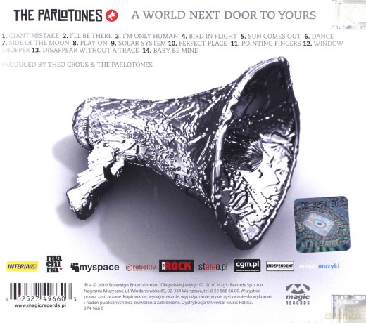 The Parlotones: A World Next Door To Yours (Polska Cena) [CD]