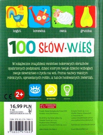 100 pierwszych słów Wieś [KSIĄŻKA]