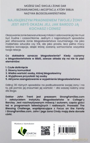 30 sposobów - mąż może błogosławić swoją żonę - John Trent [KSIĄŻKA]
