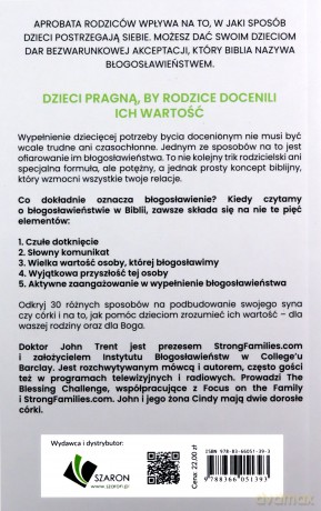 30 sposobów - ojciec może błogosławić swoje dzieci - John Trent [KSIĄŻKA]