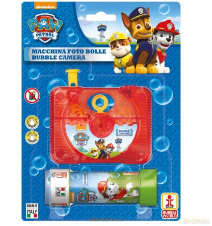 Aparat fotograficzny z bańkami Paw Patrol