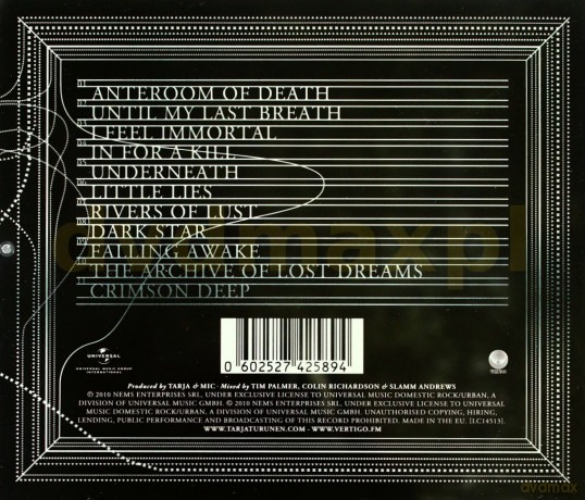 Tarja: What Lies Beneath [CD]