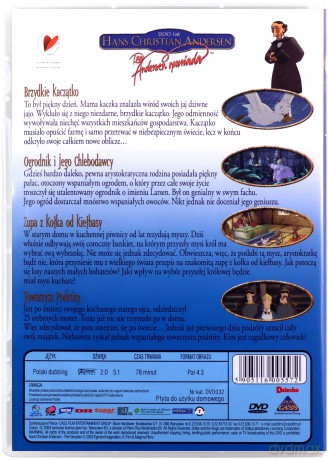 Brzydkie Kaczątko - Pan Andersen Opowiada [DVD]