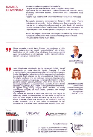 Buduj życie odpowiedzialnie i zuchwale - Kamila Rowińska [KSIĄŻKA]