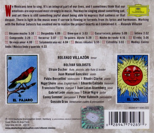 Rolando Villazon: Mexico! (Polska Cena!!!) [CD]