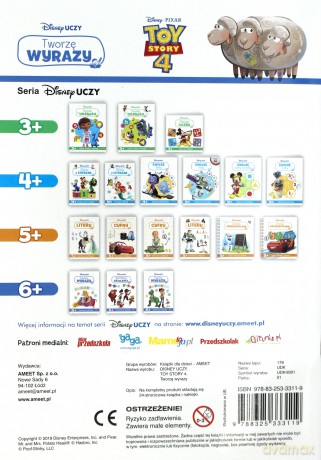 Disney uczy. Toy Story 4. Tworzę wyrazy 6+ [KSIĄŻKA]