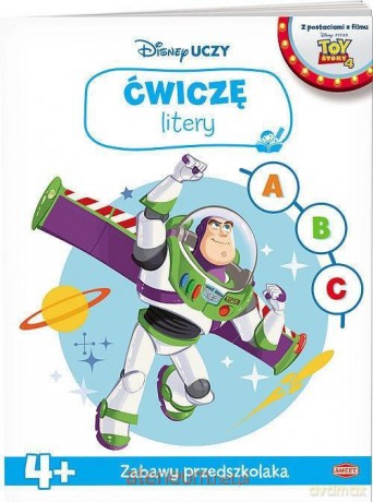 Disney uczy. Toy Story. Ćwiczę litery [KSIĄŻKA]