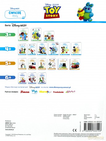 Disney uczy. Toy Story. Ćwiczę litery [KSIĄŻKA]