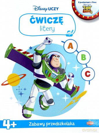 Disney uczy. Toy Story. Ćwiczę litery [KSIĄŻKA]