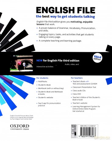 English File 3E Pre-Intermediate podręcznik MultiPack B [KSIĄŻKA]