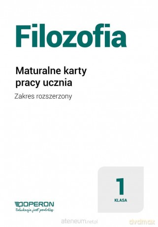Filozofia LO 1 Maturalne karty pracy Zakres rozszerzony [KSIĄŻKA]