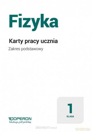 Fizyka LO 1 Karty pracy Zakres podstawowy [KSIĄŻKA]