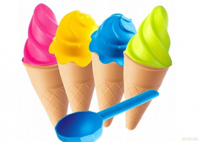 Foremki do piasku Lody