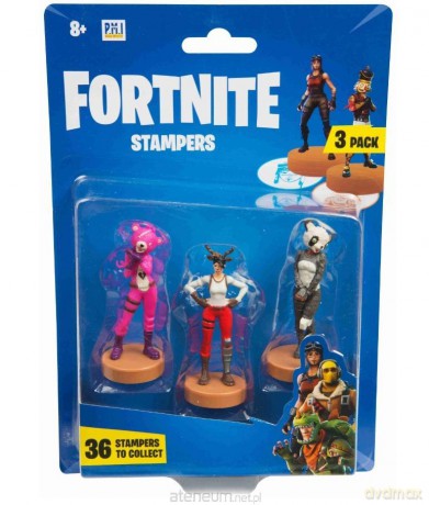 Fortnite figurka pieczątka 3pak [FIGURKA]