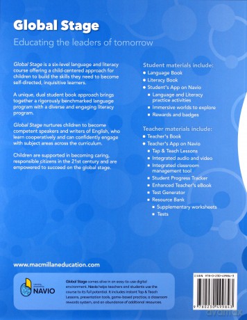 Global Stage 1 Language/Literacy Book + kod NAVIO [KSIĄŻKA]