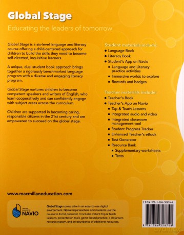 Global Stage 3 Language/Literacy Book + kod NAVIO [KSIĄŻKA]