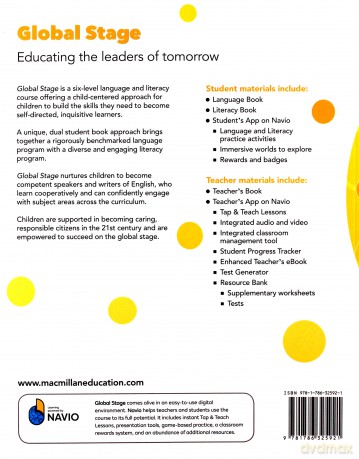 Global Stage 3 Language/Literacy Book + kod NAVIO [KSIĄŻKA]