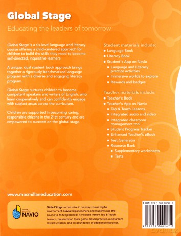Global Stage 4 Language/Literacy Book + kod NAVIO [KSIĄŻKA]