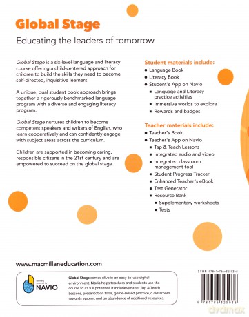 Global Stage 4 Language/Literacy Book + kod NAVIO [KSIĄŻKA]
