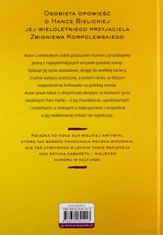 Hanka Bielicka. Umarłam ze śmiechu - Zbigniew Korpolewski [KSIĄŻKA]