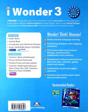 I wonder 3 podręcznik + ieBook - Jenny Dooley [KSIĄŻKA]