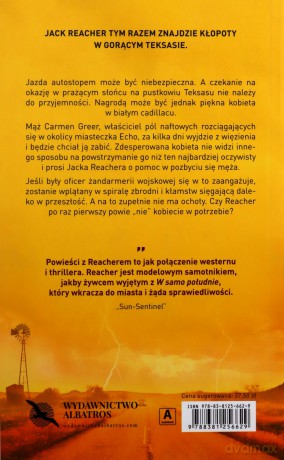 Jack Reacher: Echo w płomieniach - Lee Child [KSIĄŻKA]